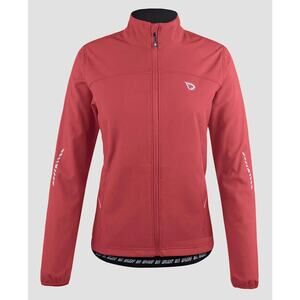 Baleaf Winter Softshell Fleece Cycling Red Size L Waterproof Women's Rain Jacket